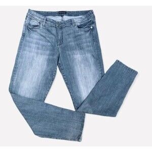 See Thru Soul “I Am Marilyn” Skinny Gray Stretch Denim Jeans Size 18 W38 L31